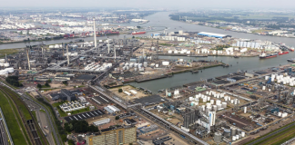 Schermafbeelding haven Rotterdam